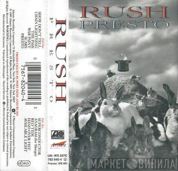 Rush  - Presto