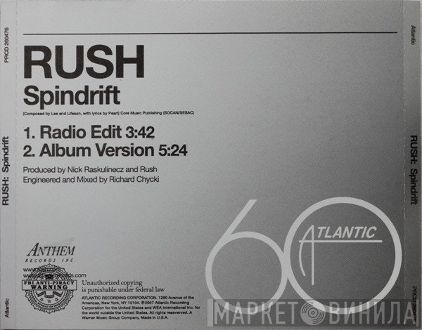 Rush  - Spindrift