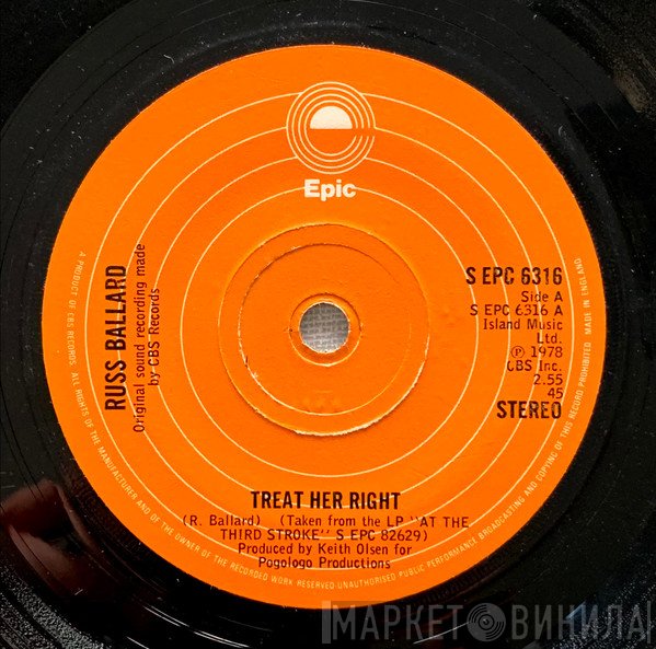 Russ Ballard - Treat Her Right
