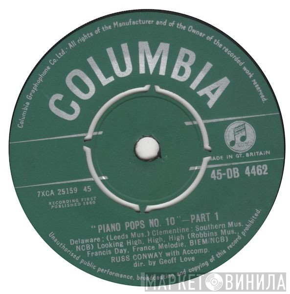 Russ Conway - Piano Pops No.10