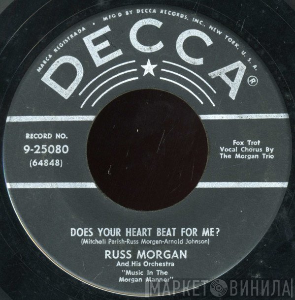 Russ Morgan And His Orchestra - Does Your Heart Beat For Me? / So Long