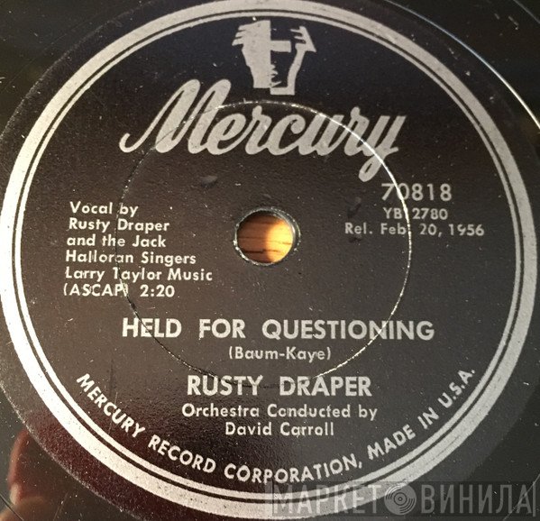 Rusty Draper  - Held For Questioning / Forty-Two