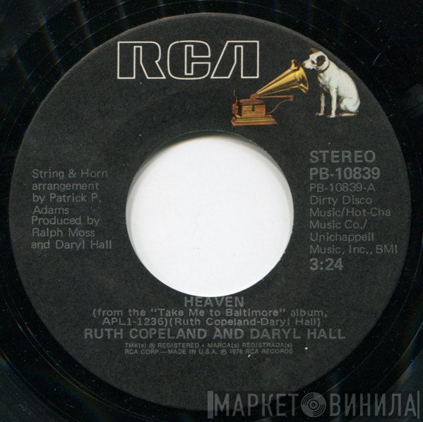 Ruth Copeland And Daryl Hall  - Heaven