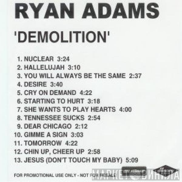 Ryan Adams  - Demolition