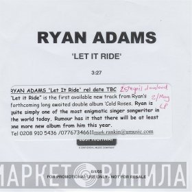 Ryan Adams  - Let It Ride