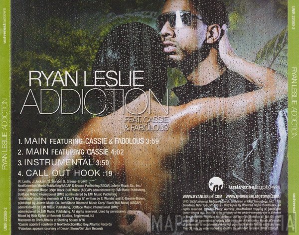 Ryan Leslie Featuring Cassie  & Fabolous  - Addiction