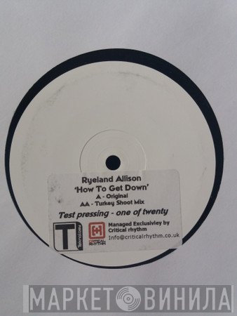 Ryeland Allison - How To Get Down