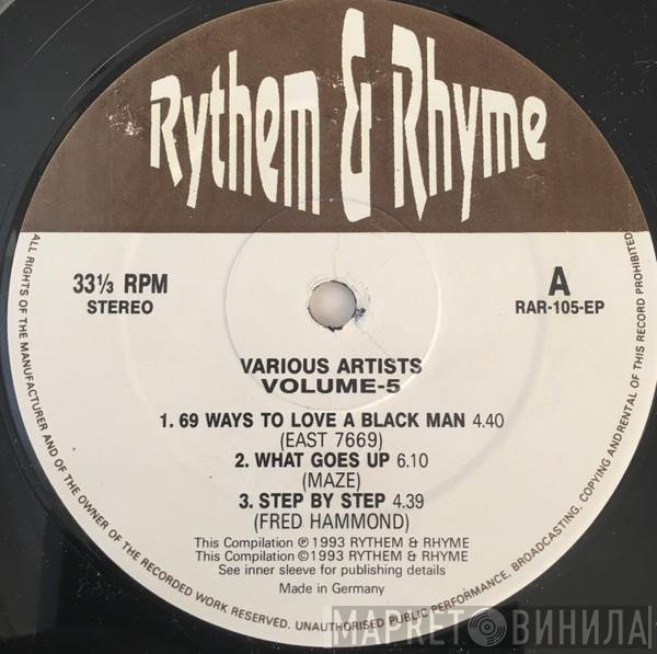  - Rythem &amp; Rhyme Vol. 5