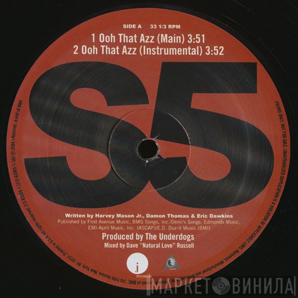 S5 - Ooh That Azz / Ooh That Booty