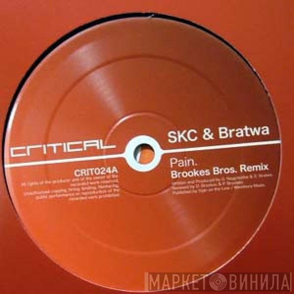SKC & Bratwa, Future Bound - Pain (Brookes Bros. Remix) / Fritenight