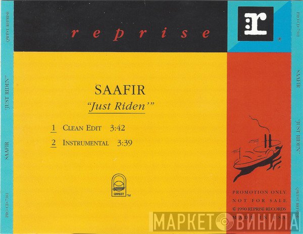 Saafir  - Just Riden'