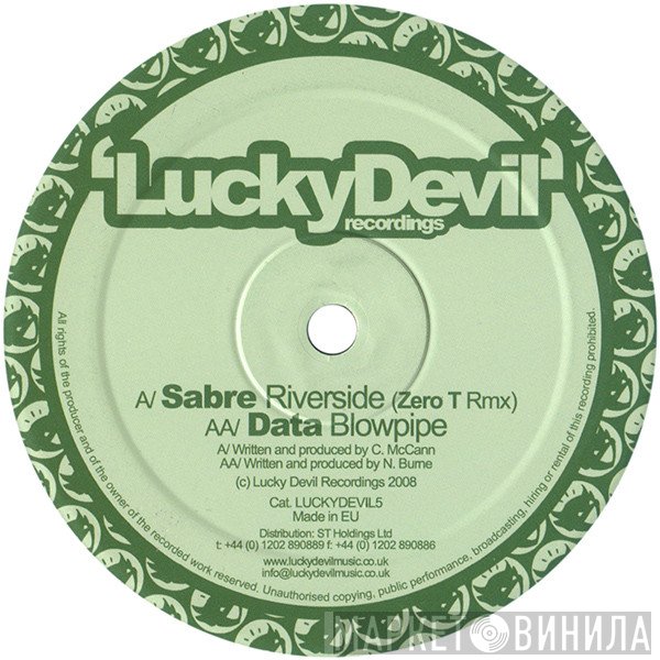 Sabre / Data   - Riverside (Zero T Rmx) / Blowpipe