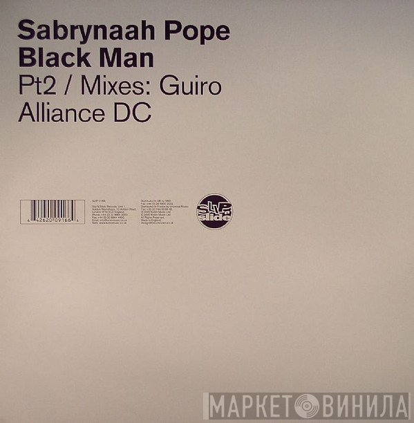 Sabrynaah Pope - Black Man Pt 2