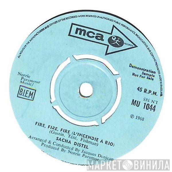 Sacha Distel  - Fire, Fire, Fire (L'Incendie A Rio)