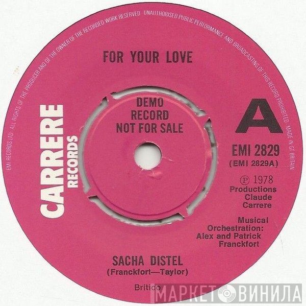 Sacha Distel - For Your Love