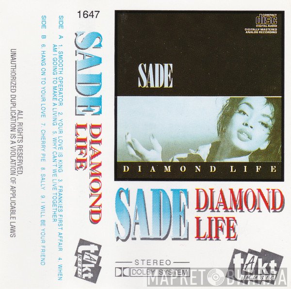 Sade  - Diamond Life