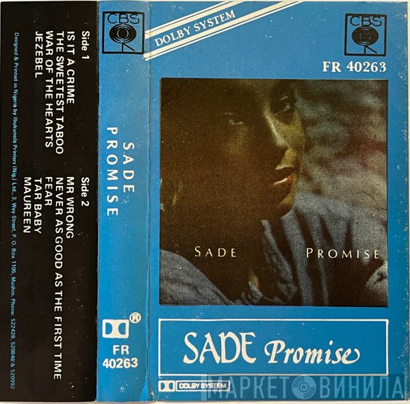 Sade  - Promise