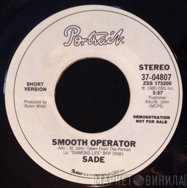 Sade  - Smooth Operator