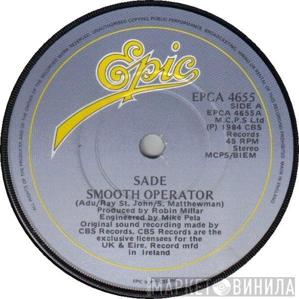 Sade  - Smooth Operator
