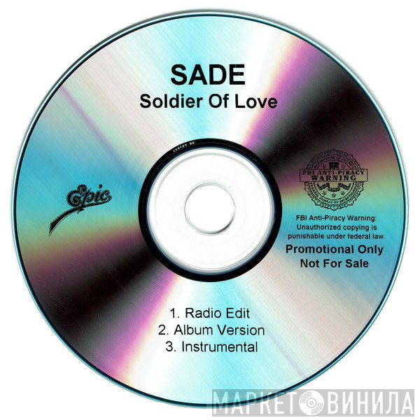 Sade  - Soldier Of Love