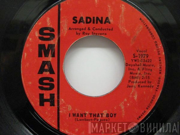 Sadina - I Want That Boy
