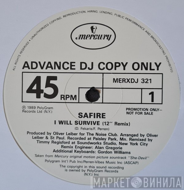 Safire - I Will Survive