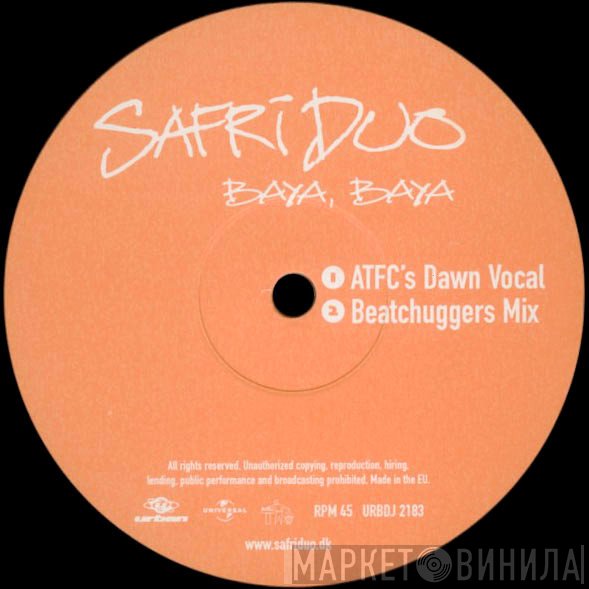 Safri Duo - Baya, Baya