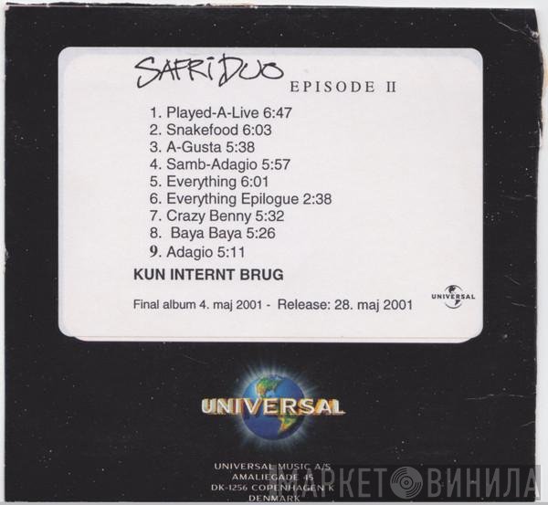 Safri Duo  - Episode II (Internal Copy)