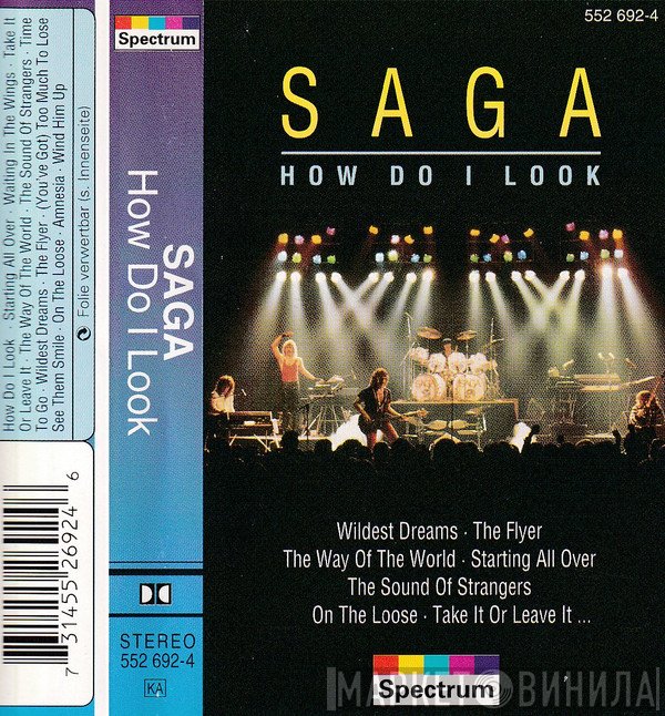 Saga   - How Do I Look