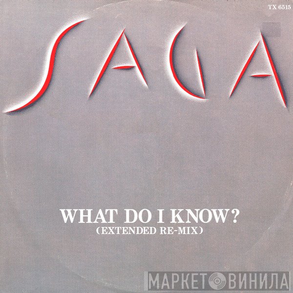 Saga  - What Do I Know?