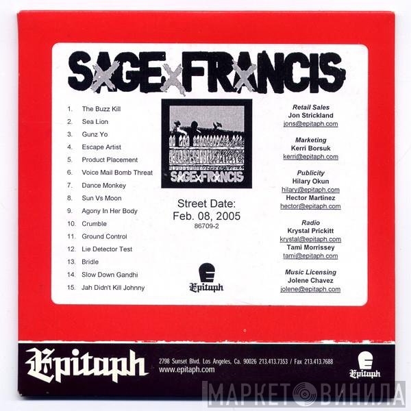Sage Francis  - A Healthy Distrust