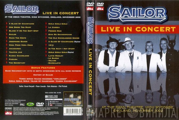 Sailor  - Live In Concert
