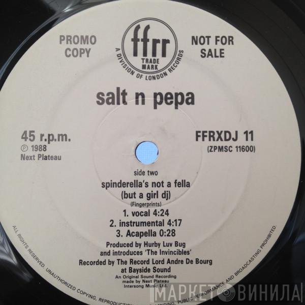 Salt 'N' Pepa - Shake Your Thang / Spinderella's Not A Fella (But A Girl DJ)