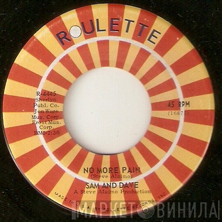 Sam & Dave - No More Pain / My Love Belongs To You