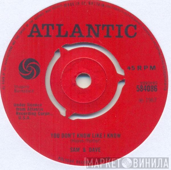 Sam & Dave - You Don't Know Like I Know