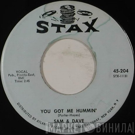 Sam & Dave - You Got Me Hummin' / Sleep Good Tonight