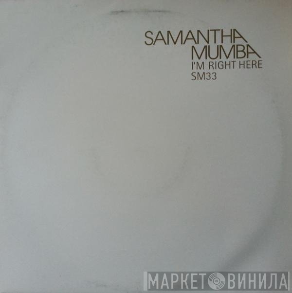 Samantha Mumba - I'm Right Here