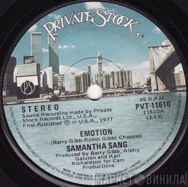 Samantha Sang  - Emotion