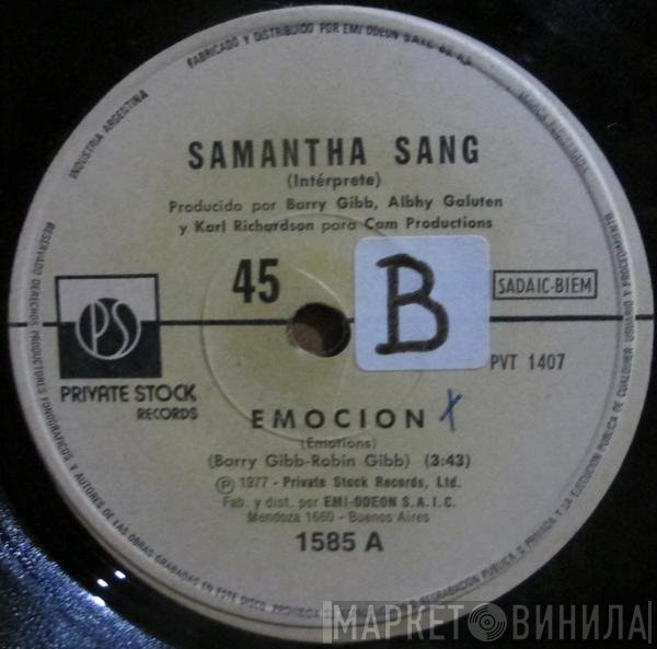 Samantha Sang  - Emotion