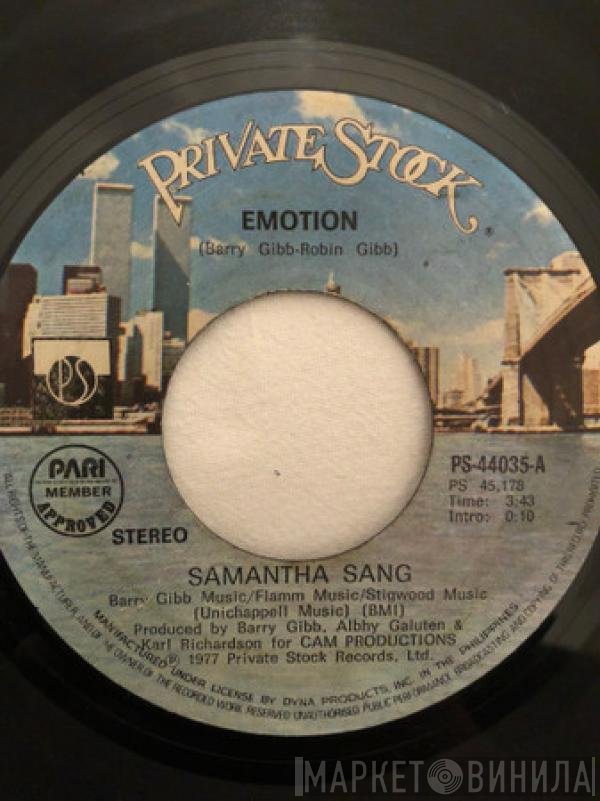 Samantha Sang  - Emotion