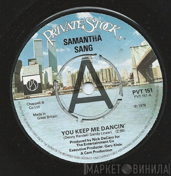 Samantha Sang - You Keep Me Dancin'
