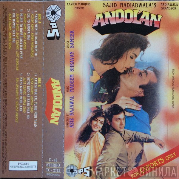 Sameer, Nadeem Shravan - Andolan