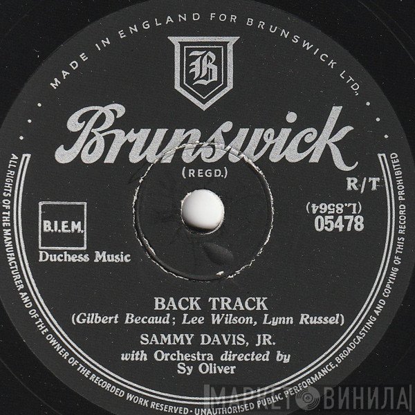 Sammy Davis Jr. - Back Track / It's Bigger Than You And Me