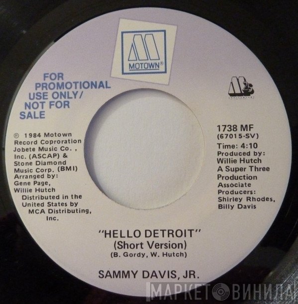 Sammy Davis Jr.  - Hello Detroit