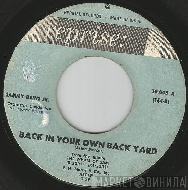 Sammy Davis Jr.  - Back In Your Own Back Yard