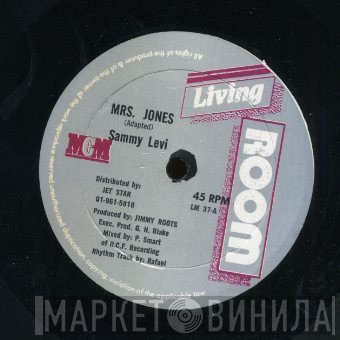 Sammy Levi, Talents - Mrs. Jones / Just Don't Want To Be Lonely