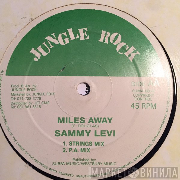 Sammy Levi - Miles Away