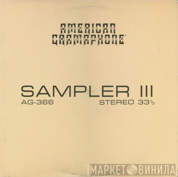  - Sampler III
