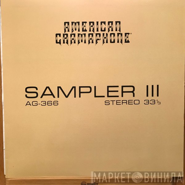  - Sampler III