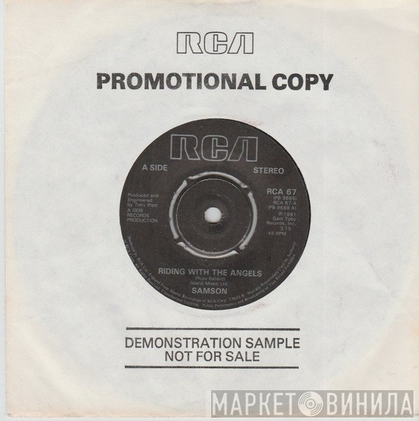 Samson   - Riding With The Angels